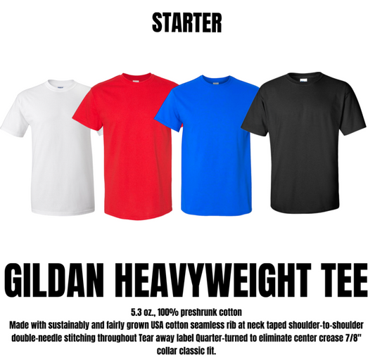 Starter Gildan "HeavyWeight Tee"