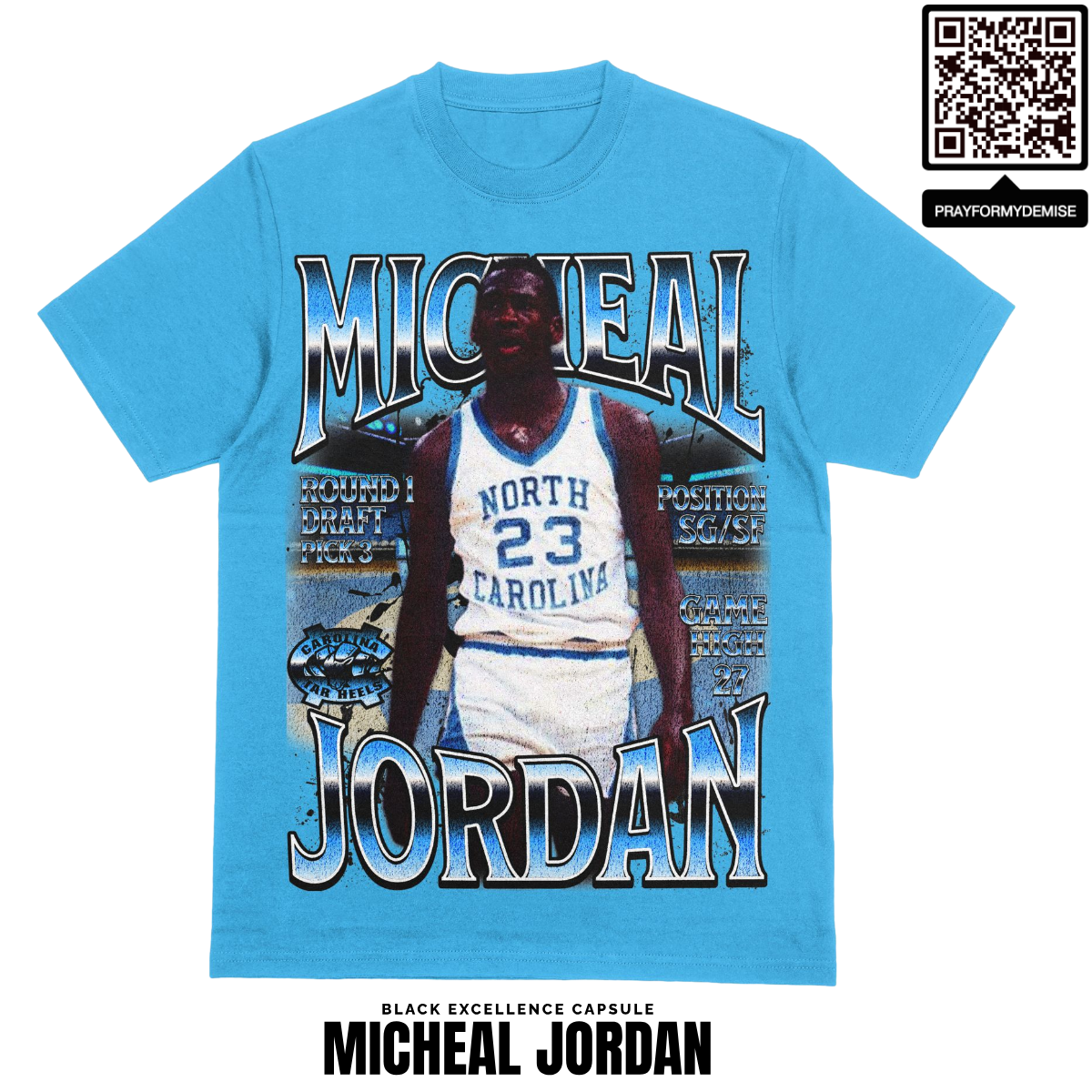 Micheal Jordan "Carolina Blue"